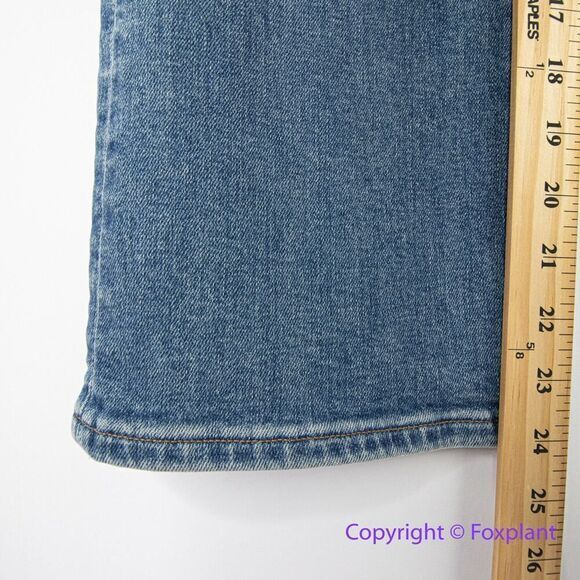 New! Madewell Petite Kick‎ Out Crop Jeans oneida wash, size 26P - Picture 7 of 15